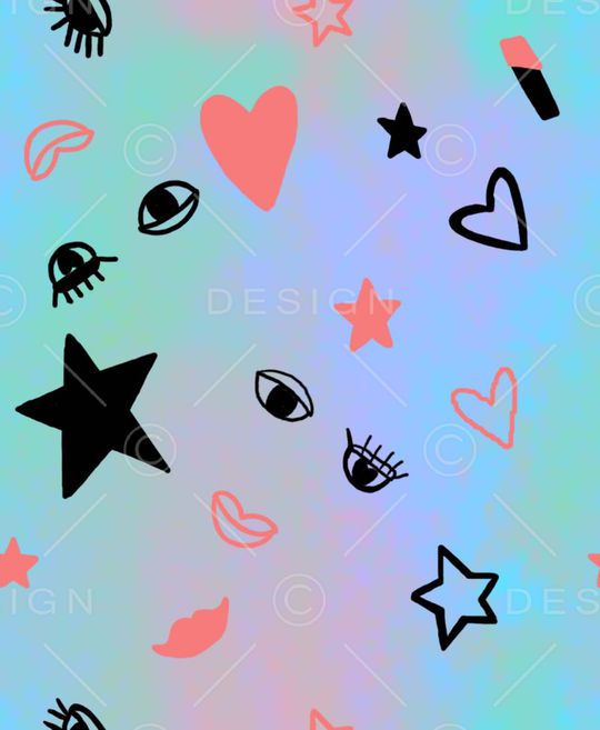 时尚爱心印花华亿平台图片