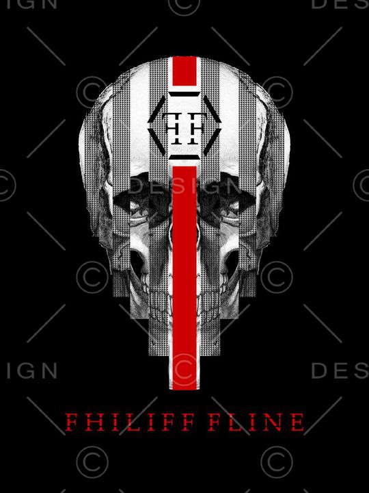 骷髅头印花华亿平台图片