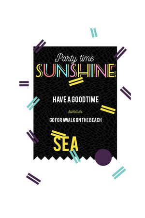 沙滩英文印花华亿平台图片