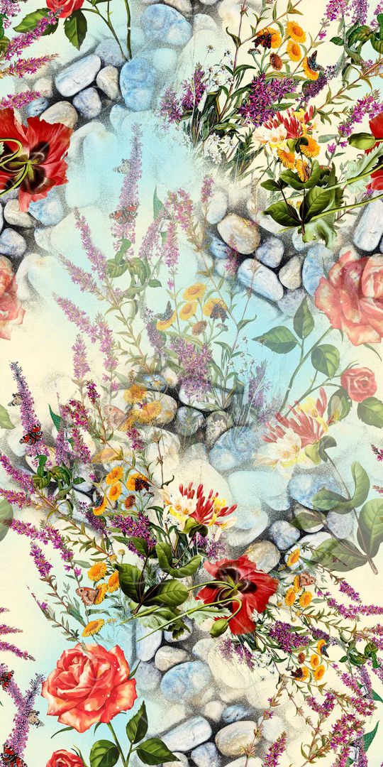 数码云纹印花华亿平台图片