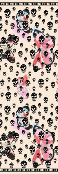 骷髅头印花华亿平台图片