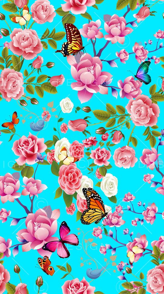 花鸟印花华亿平台图片