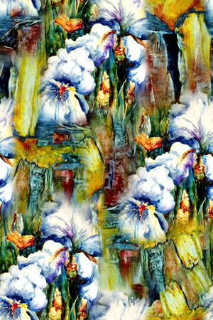 抽象印花华亿平台图片