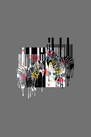 斑马纹印花华亿平台图片