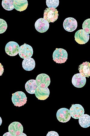 手绘印花华亿平台图片