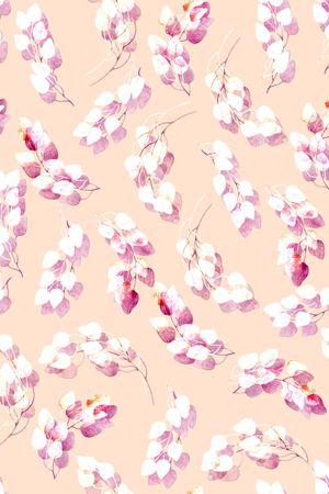 清新自然印花华亿平台图片