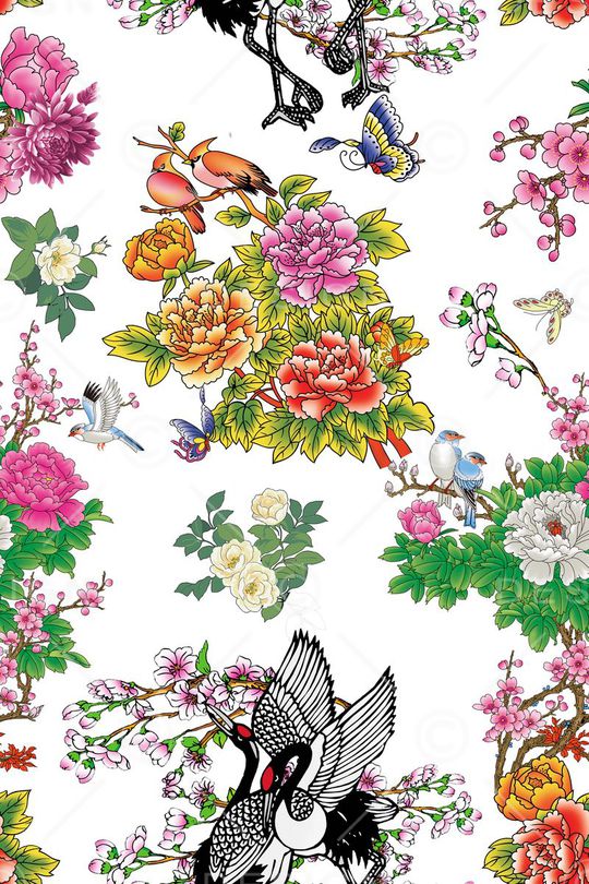 鹤印花华亿平台图片