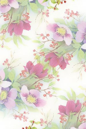 围巾印花华亿平台图片