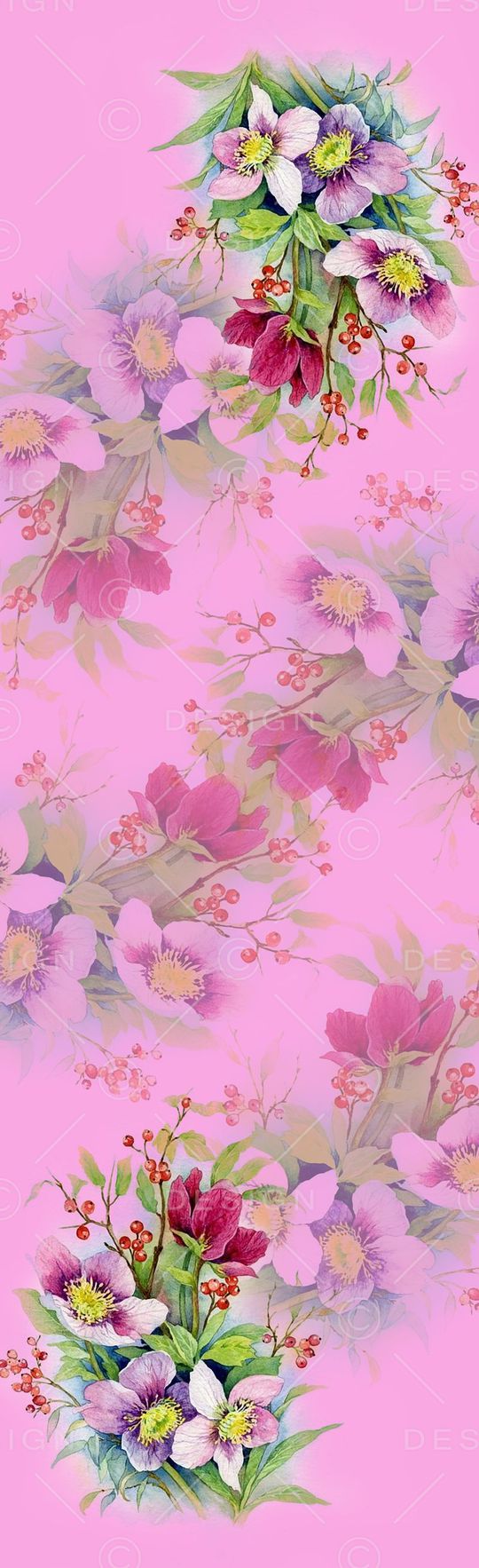 围巾印花华亿平台图片