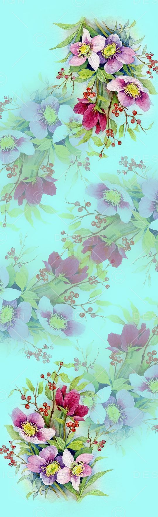 围巾印花华亿平台图片