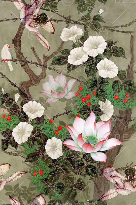 面料花印花华亿平台图片