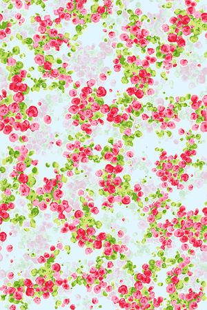 小碎花印花华亿平台图片