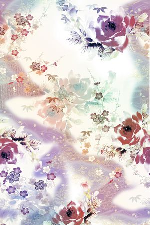 乱花印花华亿平台图片