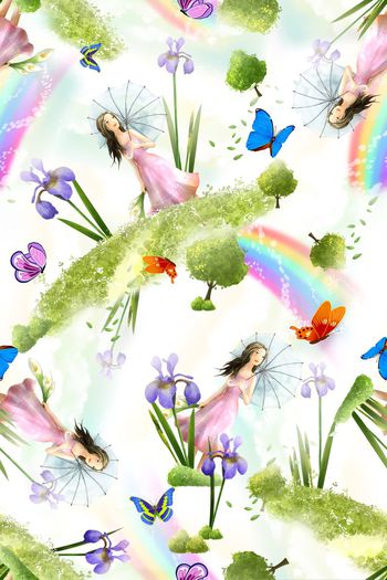 儿童画印花华亿平台图片