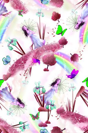 儿童画印花华亿平台图片