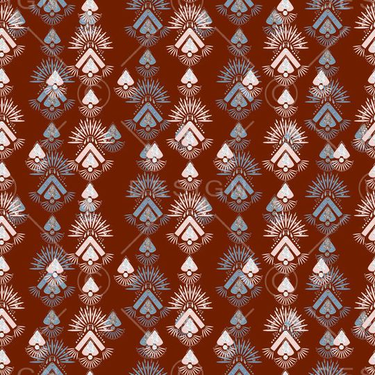 民族风印花华亿平台图片