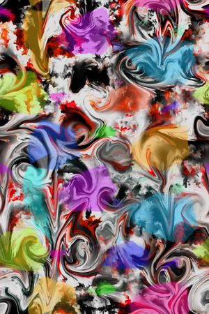 笔刷印花华亿平台图片