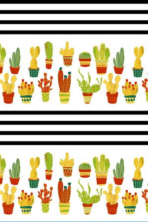 仙人球小花印花华亿平台图片