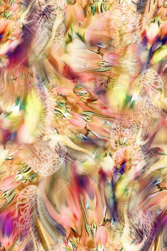 花朵印花华亿平台图片