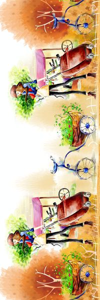 风景印花华亿平台图片