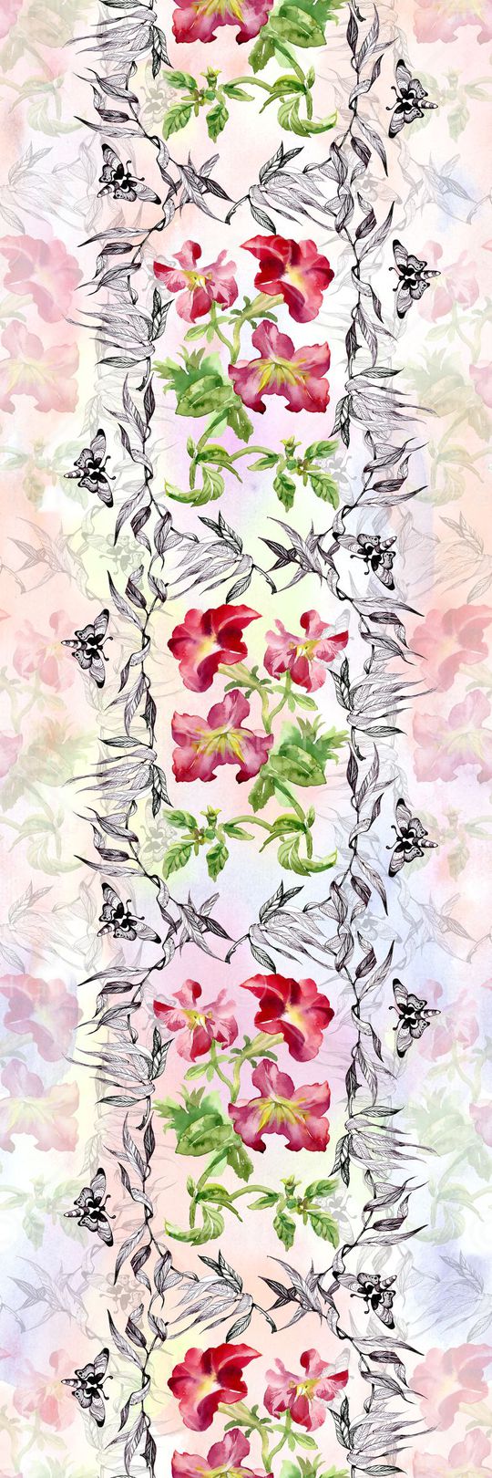 水彩印花华亿平台图片