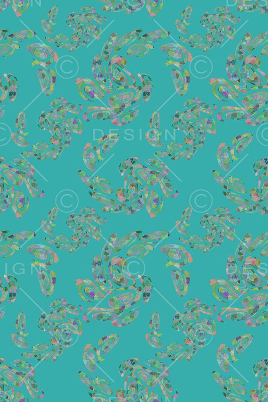 佩斯利图案印花华亿平台图片