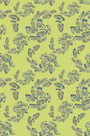 佩斯利图案印花华亿平台图片