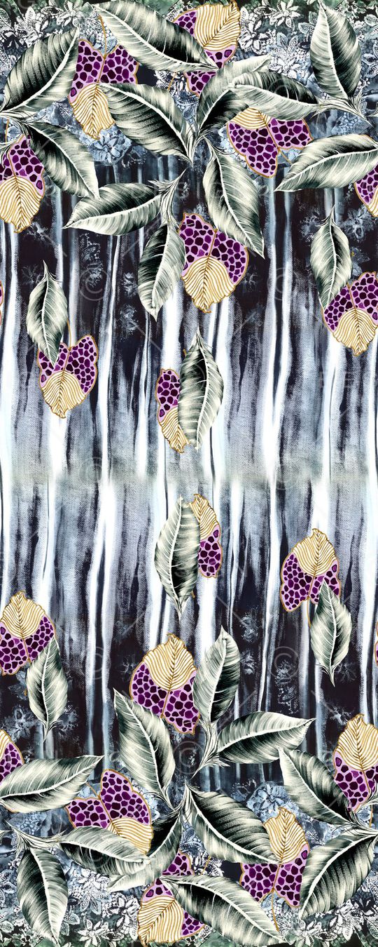 手绘印花华亿平台图片