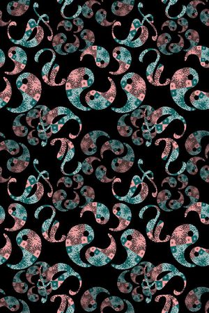 火腿花印花华亿平台图片