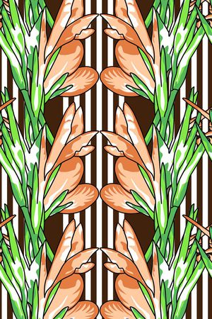 优雅印花华亿平台图片