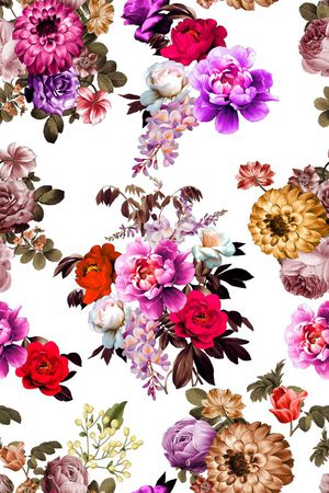 乱花印花华亿平台图片