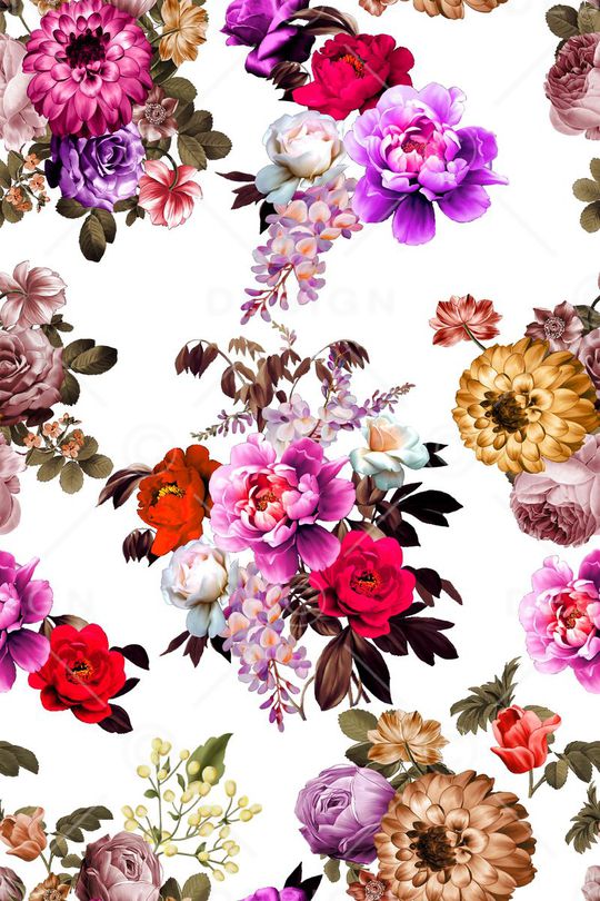 乱花印花华亿平台图片