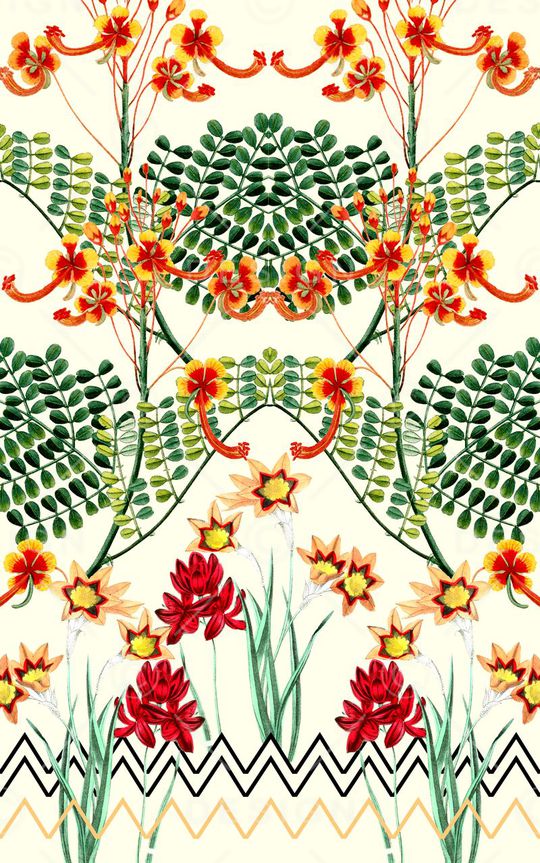 时尚印花华亿平台图片