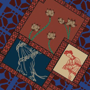 剪纸印花华亿平台图片