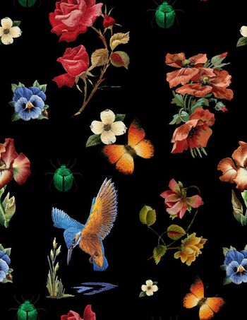 679417-刺绣花鸟蝴蝶C