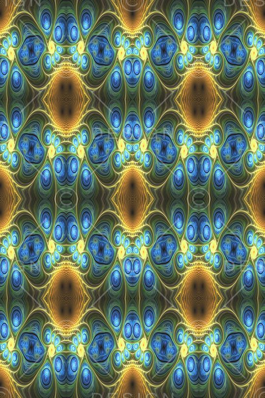 手绘、水彩、抽象纹理、女装印花华亿平台图片