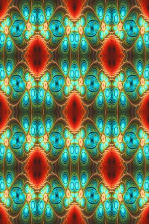 手绘、水彩、抽象纹理、女装印花华亿平台图片