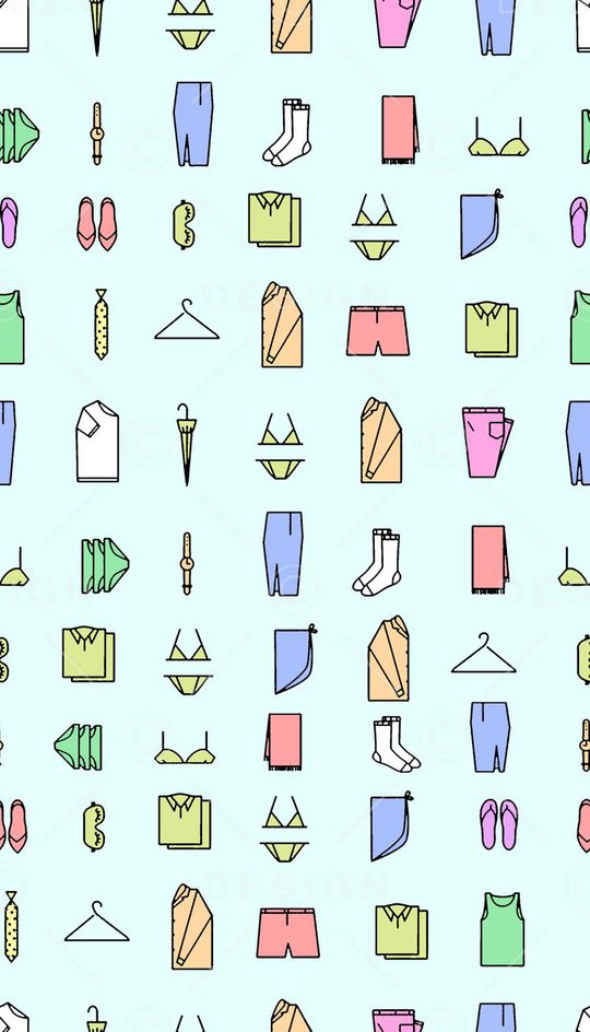 时尚休闲组合印花华亿平台图片