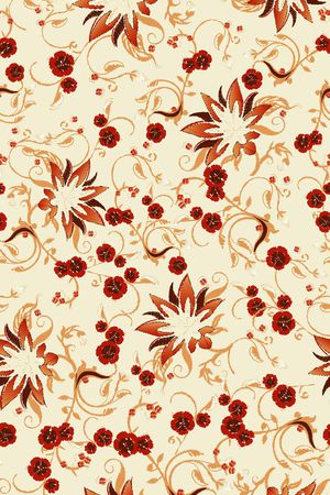 抽象花卉印花华亿平台图片