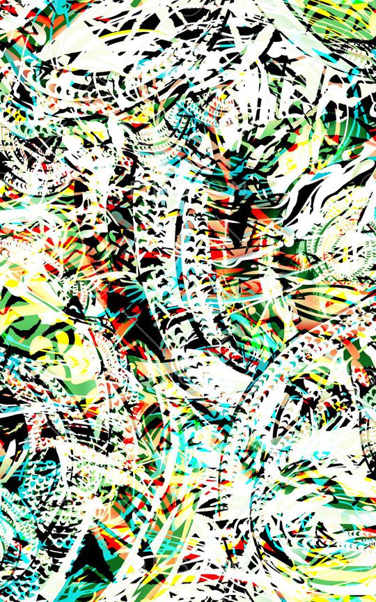 热带风印花华亿平台图片