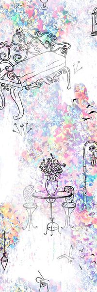 碎花印花华亿平台图片