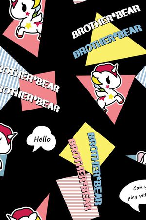 卡通印花华亿平台图片