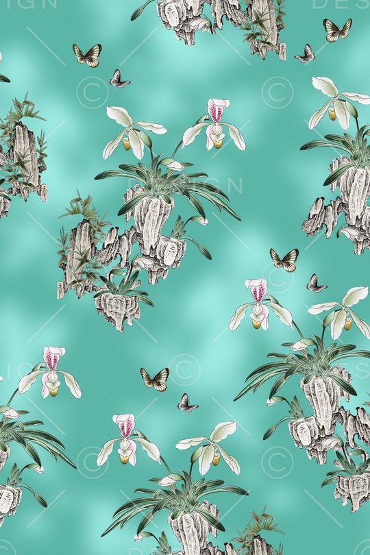 旗袍印花华亿平台图片