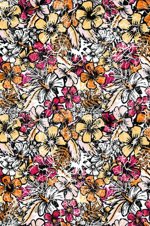 乱花印花华亿平台图片