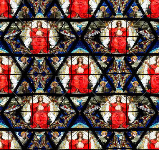 欧式印花华亿平台图片