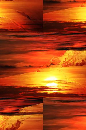 雪山印花华亿平台图片