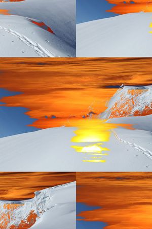 雪山印花华亿平台图片