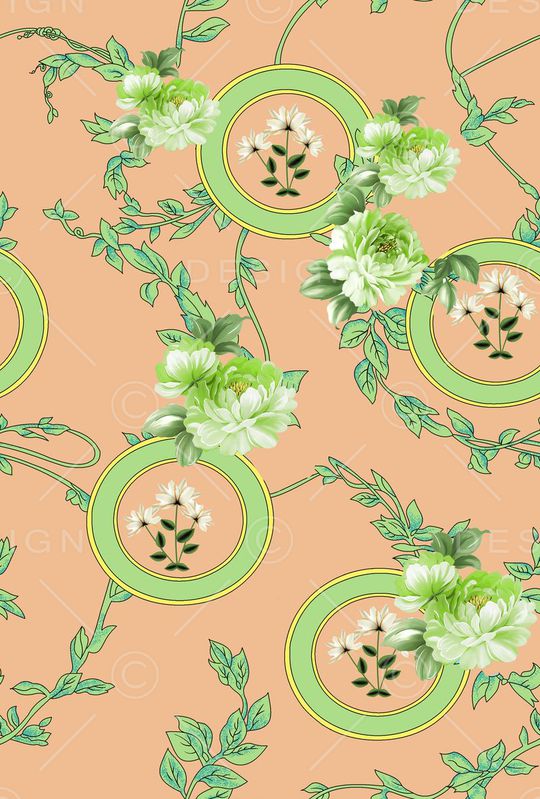 莫妮卡-女装华亿平台印花华亿平台图片