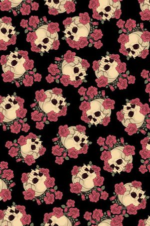 玫瑰印花华亿平台图片