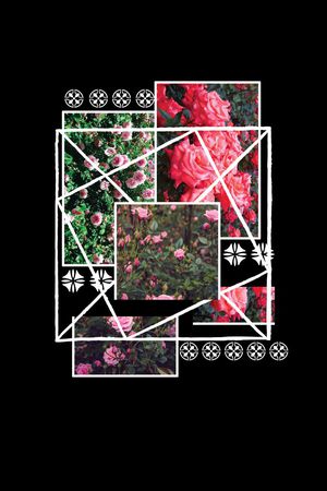 几何印花华亿平台图片